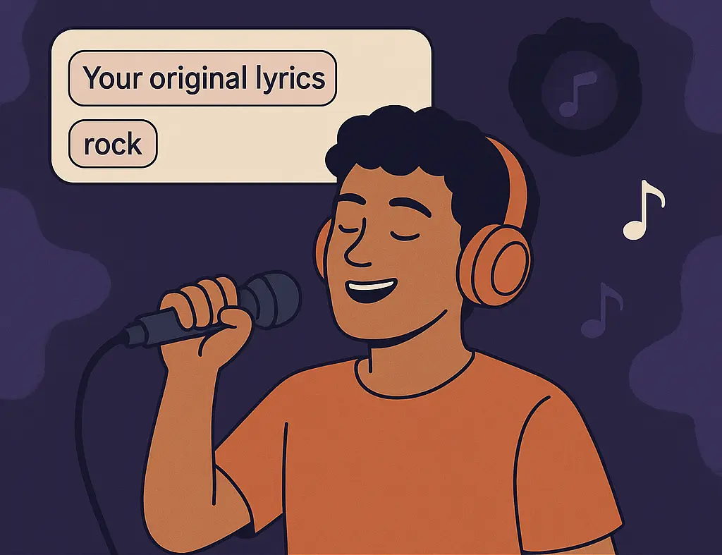 AI Lyrics to Song